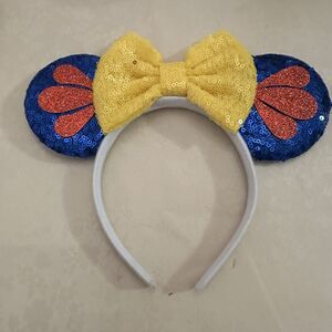 Snow White Sequin Headband Mickey Ears